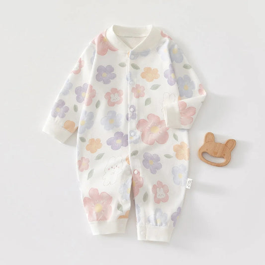 Newborn Baby Cotton Romper - Dreamy Jumpsuit - Just Kidding Store