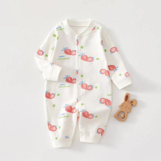 Newborn Baby Cotton Romper - Dreamy Jumpsuit - Just Kidding Store