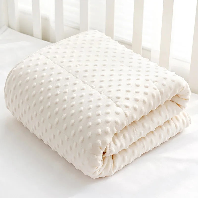 Cotton Bubble Fleece Blanket - Just Kidding Store