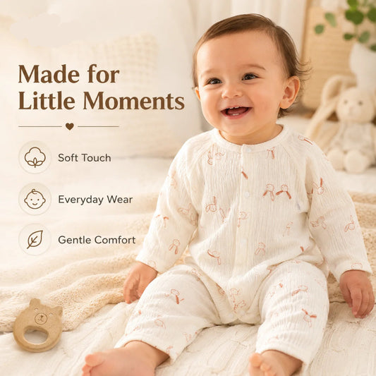 Baby Lightweight Cotton Summer Romper