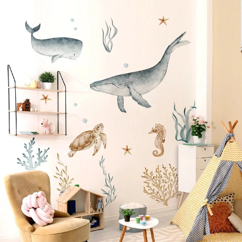 Underwater World Wall Decals - Just Kidding Store