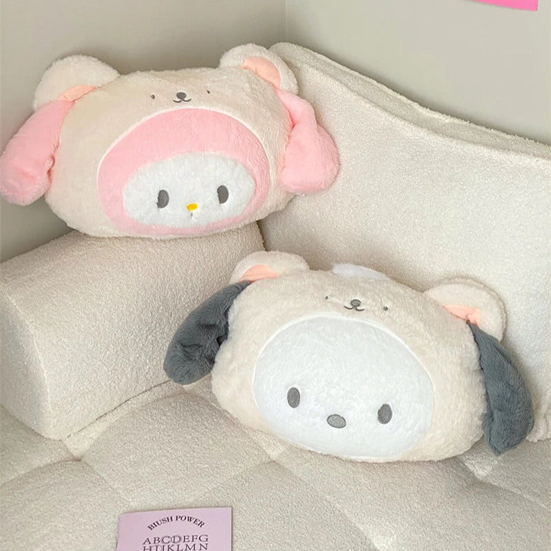 My Melody Pochacco Plush Pillow - Just Kidding Store