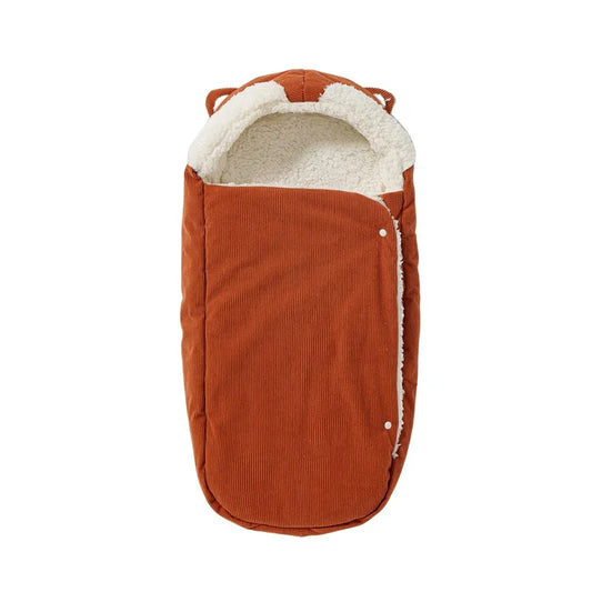 Corduroy Sherpa Stroller Carrier Bassinet Footmuff - Just Kidding Store