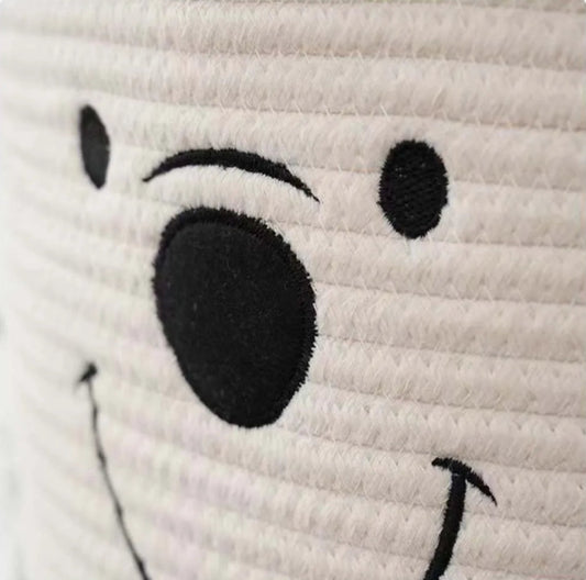 Large Cotton Woven Basket With Handles - Just Kidding Store