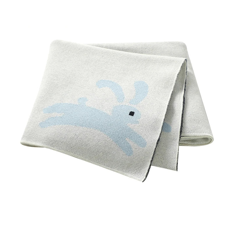 Wiggly Tails Cotton Blanket - Just Kidding Store
