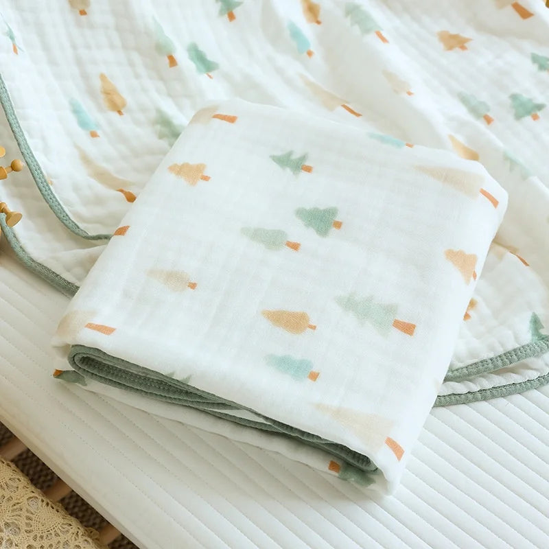 Celestial Dreams 6-Layer Bamboo Cotton Muslin Blanket - Just Kidding Store