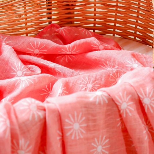 Muslin Blanket - 2 Layers Cotton Swaddle - Just Kidding Store