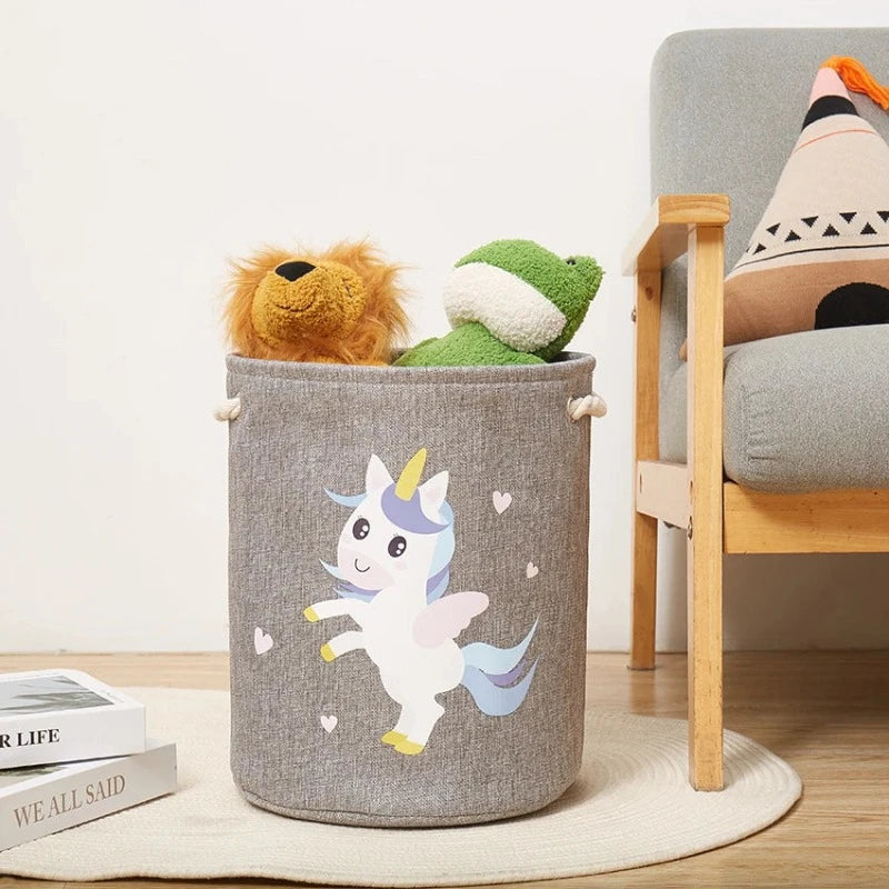 Toy Storage Basket With Handles - Just Kidding Store