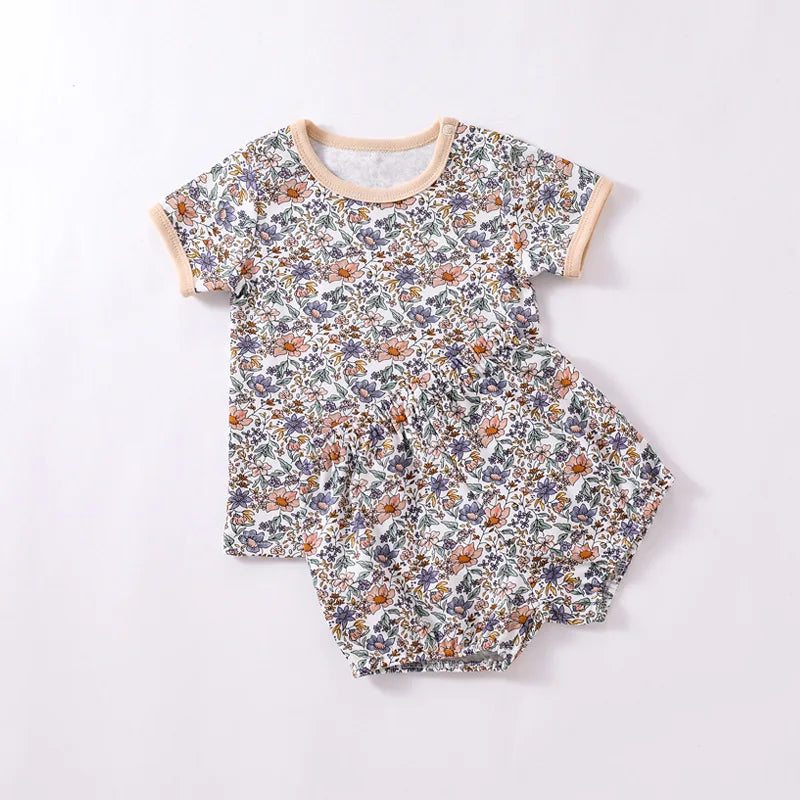 Boho Floral Summer Set - Just Kidding Store