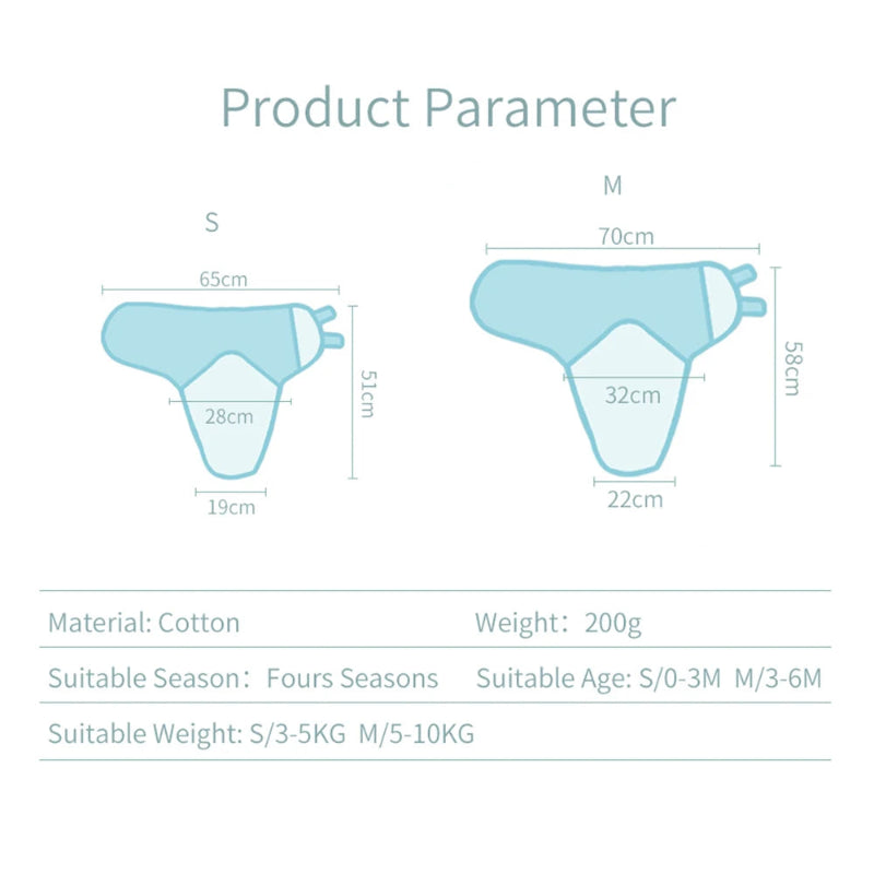 Easy Swaddle Wrap Set - Soft Baby Cocoon - Just Kidding Store