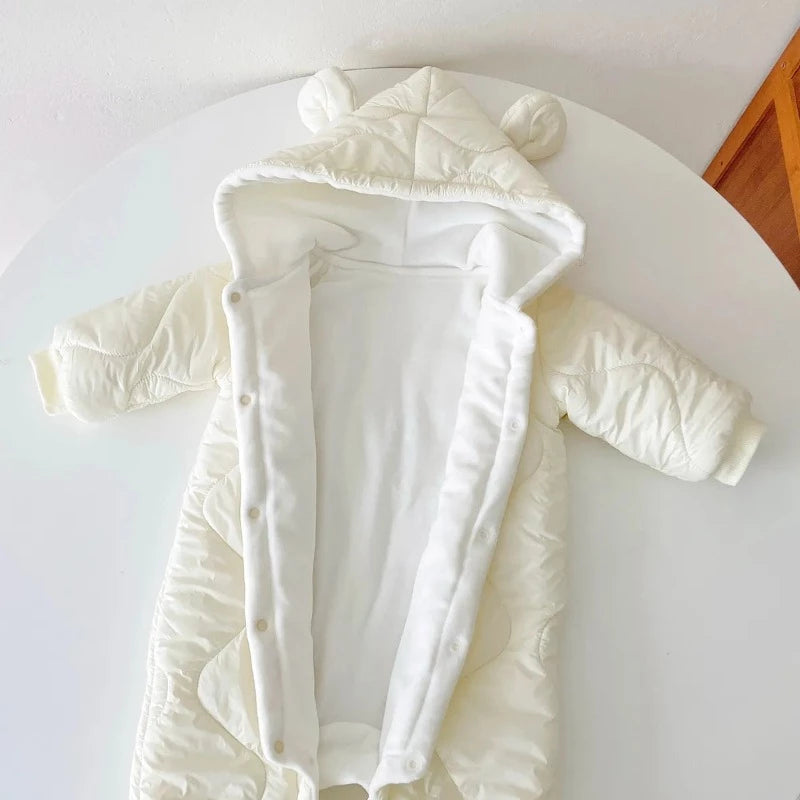 Long Sleeve Winter Baby Infant Toddler Jumpsuit - Just Kidding Store