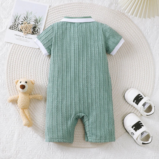 Little Bear Short Sleeved Baby Romper Jumpsuit - Just Kidding Store
