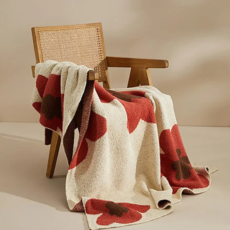 Fluffy Flower Throw Blanket - Just Kidding Store