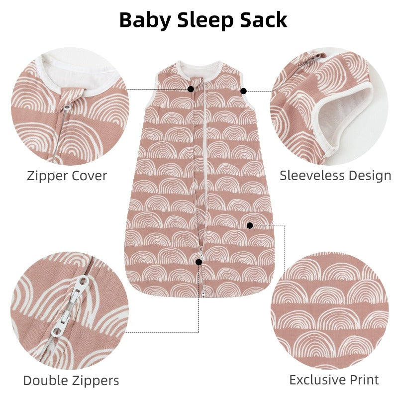 Breathable Sleeveless Sleeping Bag - Baby Sleep Sack - Just Kidding Store