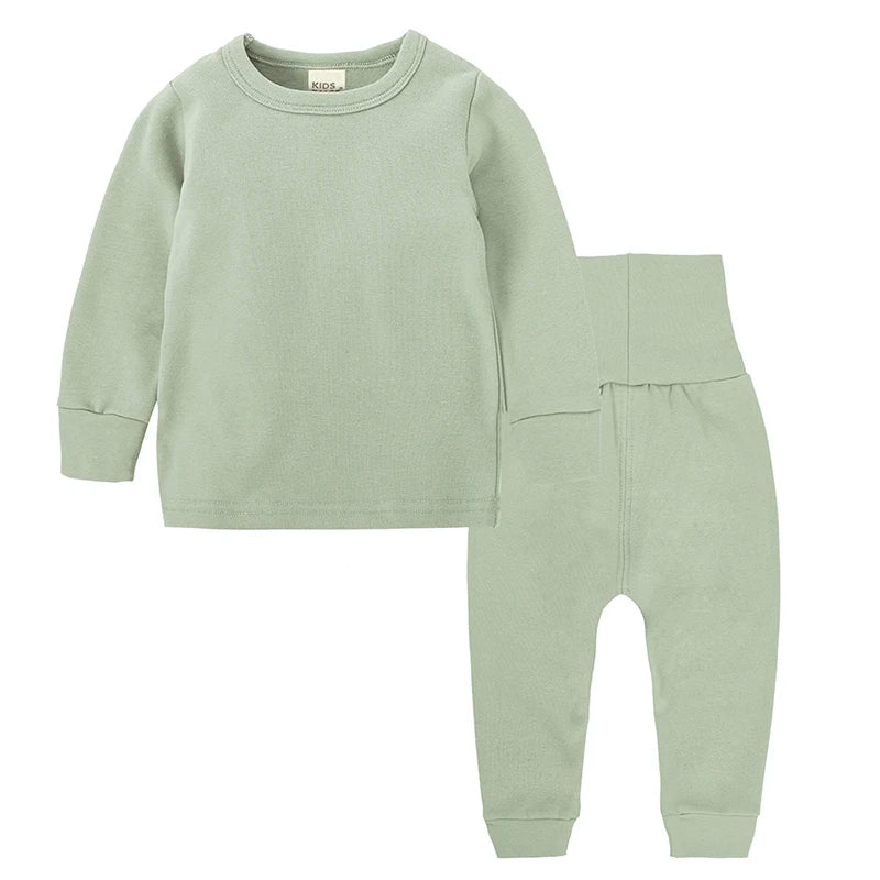 High Waist Sleepwear Set - Kids Pajamas