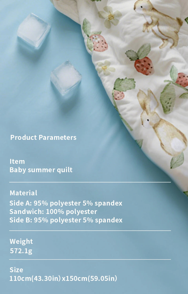All Seasons Double Sided Padded Quilt - Just Kidding Store