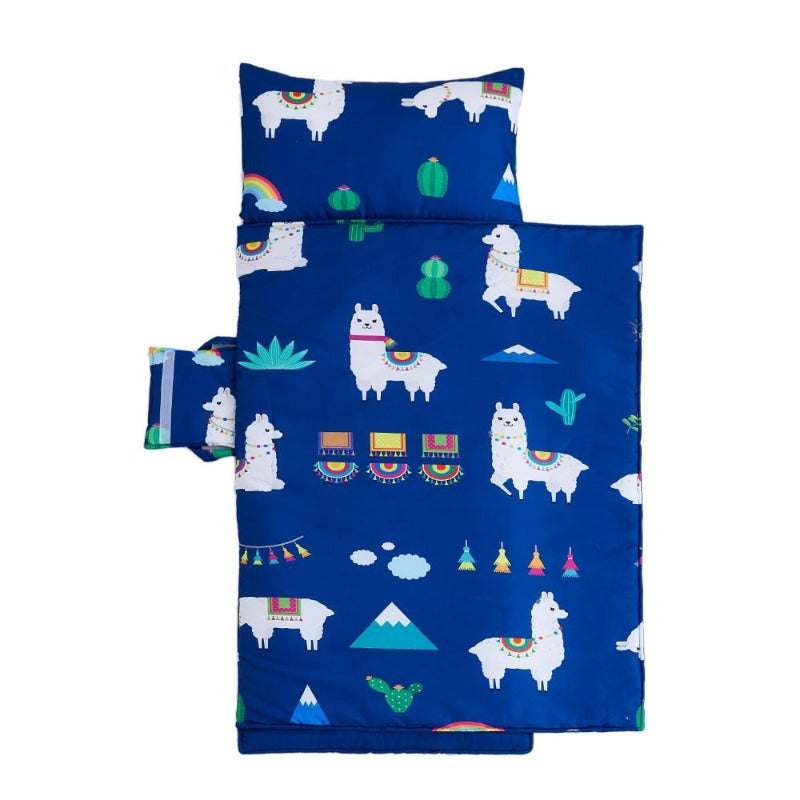 Nap Mat With Removable Pillow - Carry Sleeping Bag - Just Kidding Store