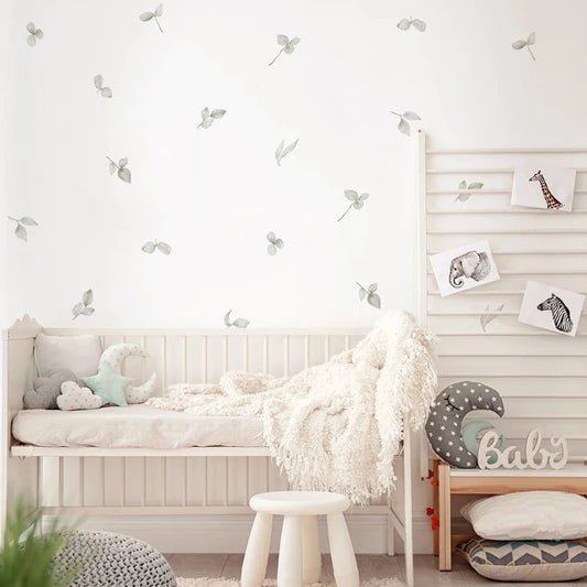 Green Leaves Wall Decals - Just Kidding Store