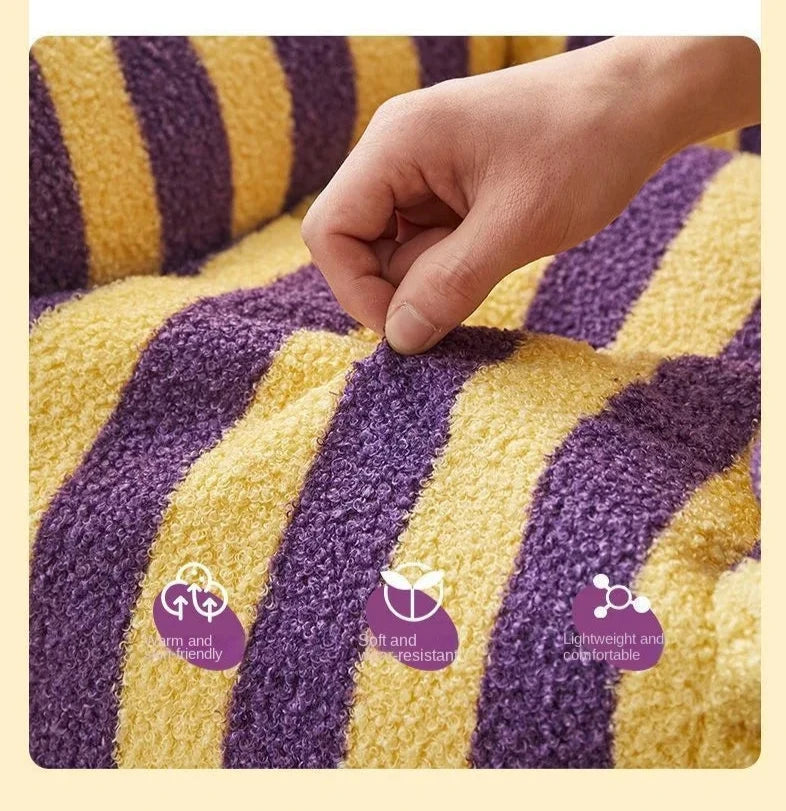 Striped Bean Bag - Children Lazy Sofa - Just Kidding Store