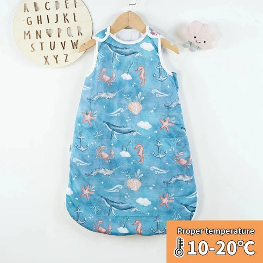 Breathable Sleeveless Sleeping Bag - Baby Sleep Sack - Just Kidding Store