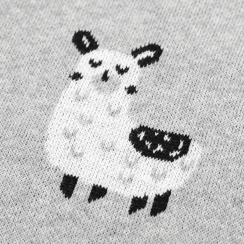 Baby Alpaca Cotton Knitted Blanket - Just Kidding Store