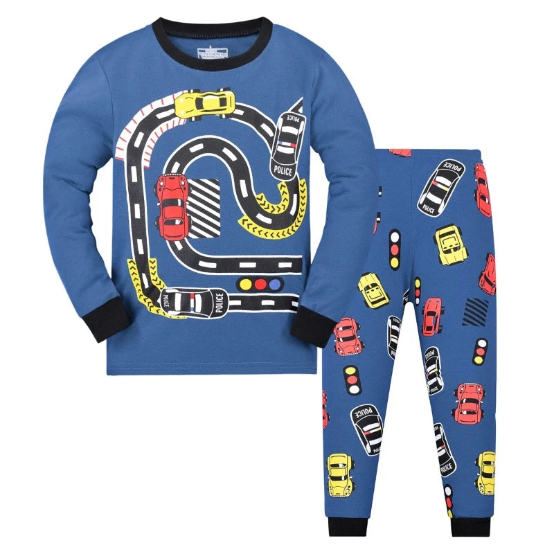 Road Map Pajama Set - Just Kidding Store