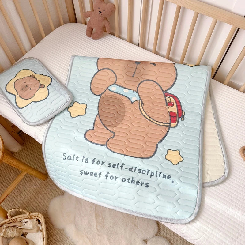 Latex Fiber Mat - Cooling Summer Mattress Topper - Just Kidding Store