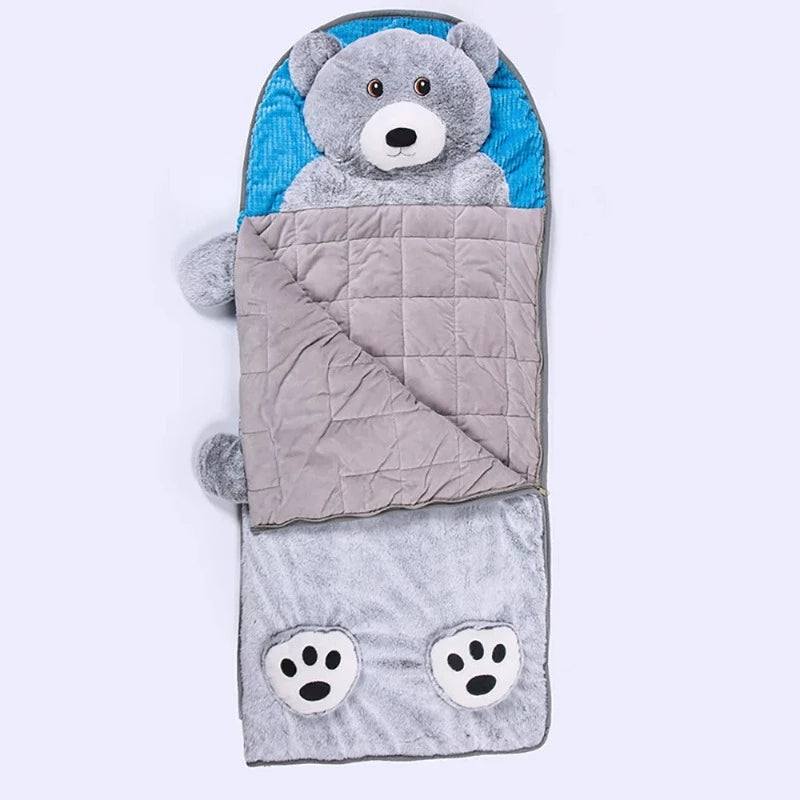 Silver Bear Sleeping Bag - Just Kidding Store