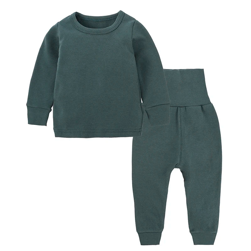 High Waist Sleepwear Set - Kids Pajamas