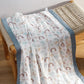 4 Layers Premier Bamboo Cotton Swaddle Blanket - Just Kidding Store