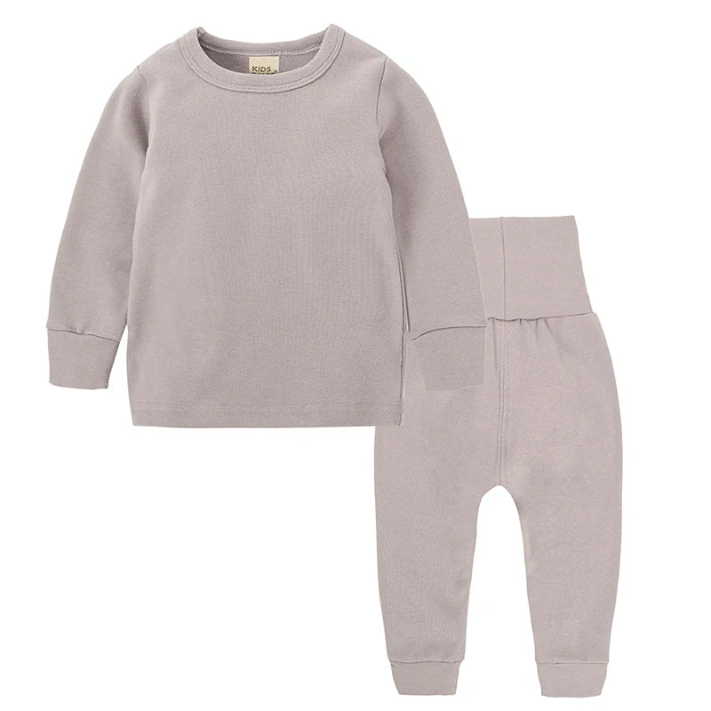 High Waist Sleepwear Set - Kids Pajamas
