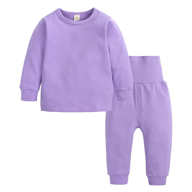 High Waist Sleepwear Set - Kids Pajamas