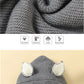 Hooded Cable Knitted Infant Jumpsuit - Just Kidding Store