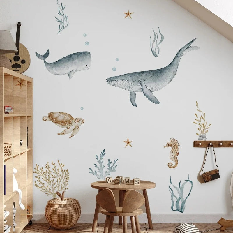 Underwater World Wall Decals - Just Kidding Store