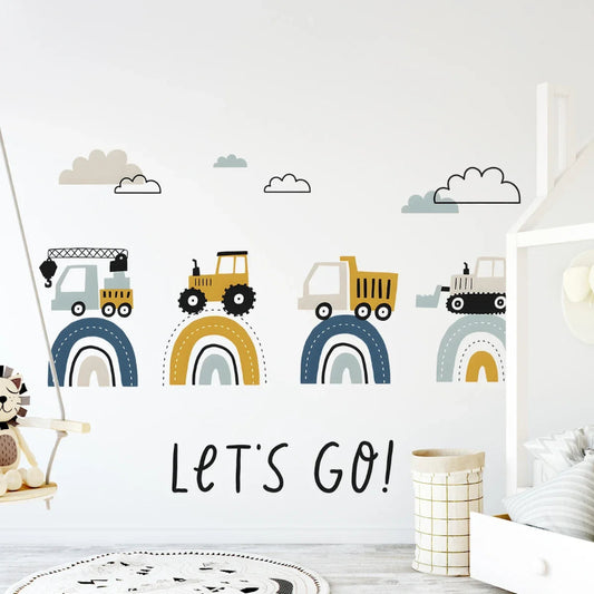 Little Builders Wall Decals - Just Kidding Store
