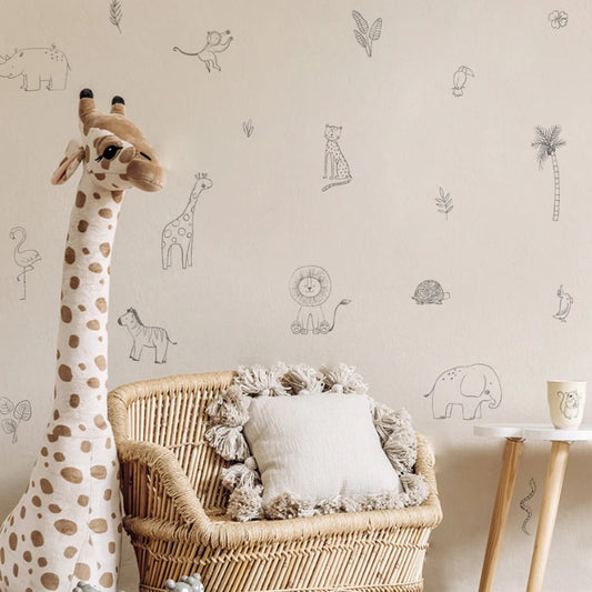 Safari Dreams Wall Decals - Just Kidding Store