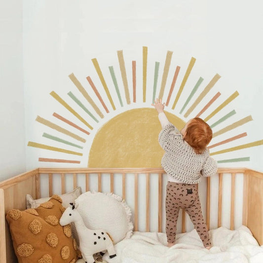 Bohemian Sun Wall Decal - Just Kidding Store