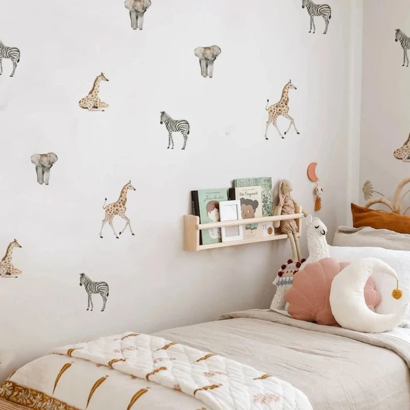 Wild Africa Large Nursery Wall Decals - Just Kidding Store