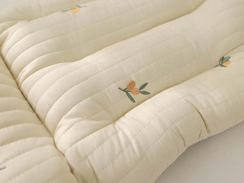 Embroidered Stroller Liner - Thicken Pram Pad - Just Kidding Store