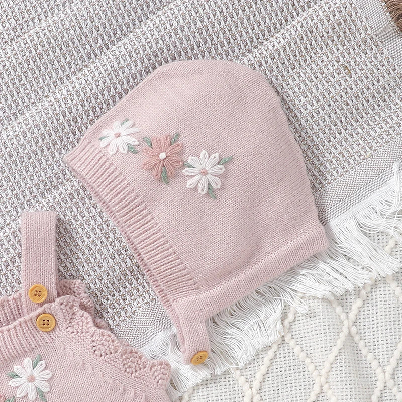 Knitted Baby Infant Jumpsuit Set - Just Kidding Store