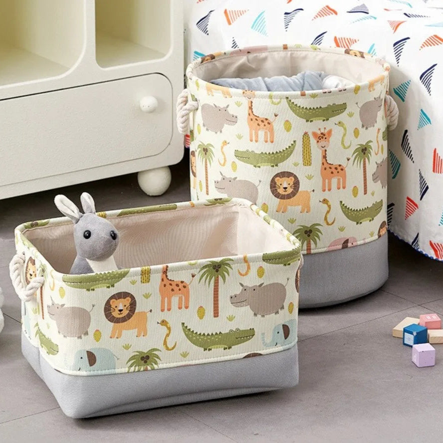 Wild Safari Storage Bins - Just Kidding Store