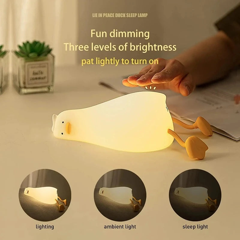 Lying Duck LED Night Light - Just Kidding Store