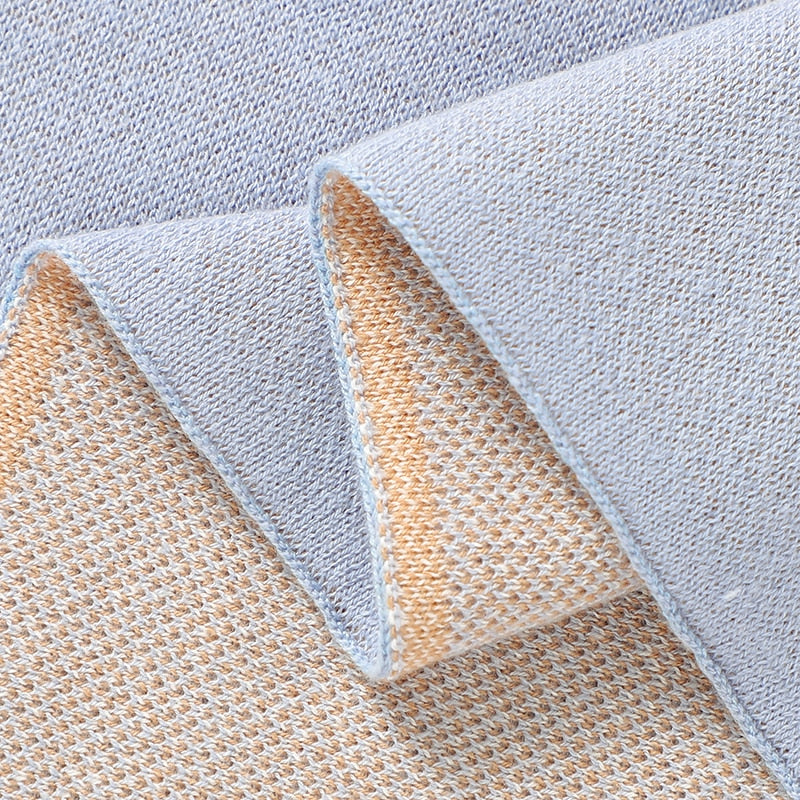 Daisy Cotton Knitted Baby Nursery Blanket - Just Kidding Store