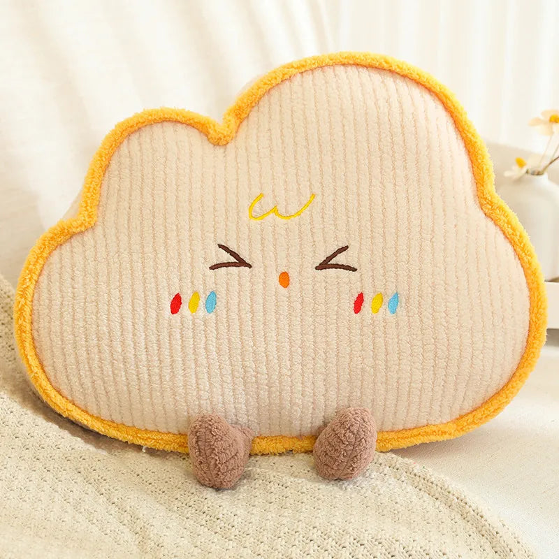 Cartoon Plush Pillow - Moon Star Cloud - Just Kidding Store