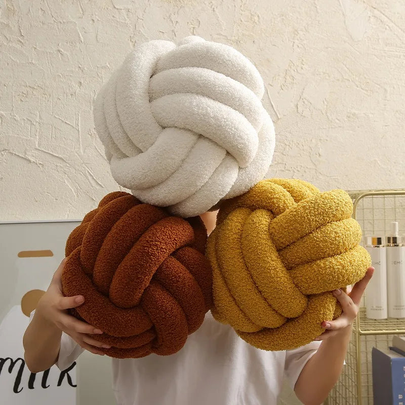 Cozy Knot Oversized Ball Cushion - Just Kidding Store