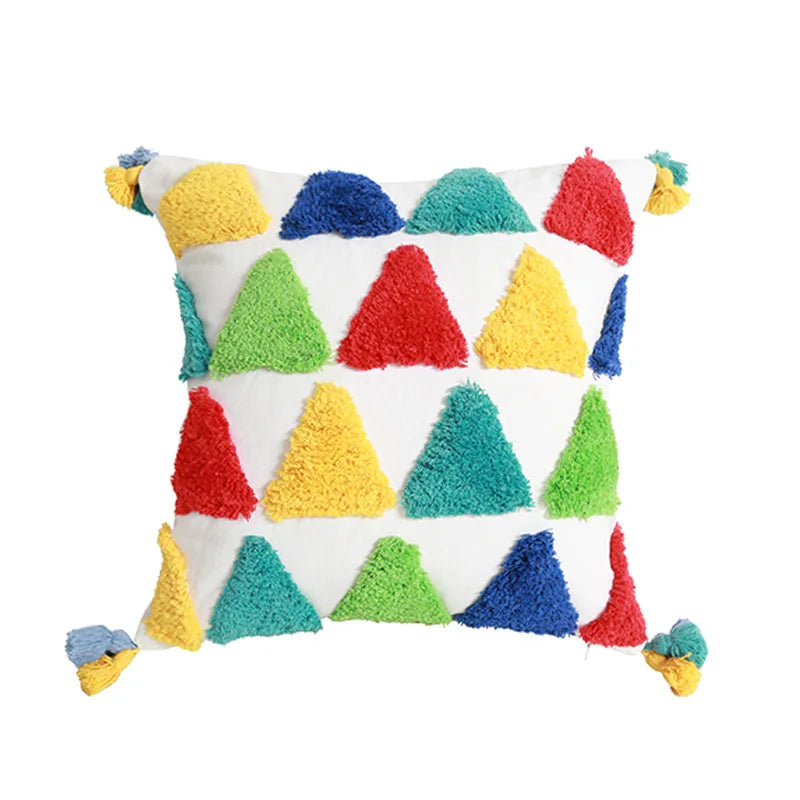 Handmade Rainbow Cushion Cover - Just Kidding Store