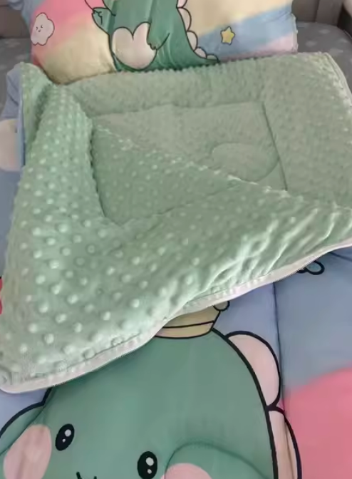 Dino Galaxy Sleeping Envelope - Sleeping Bag With Pillow - Just Kidding Store