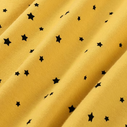 Yellow Stars Baby Infant Romper - Just Kidding store