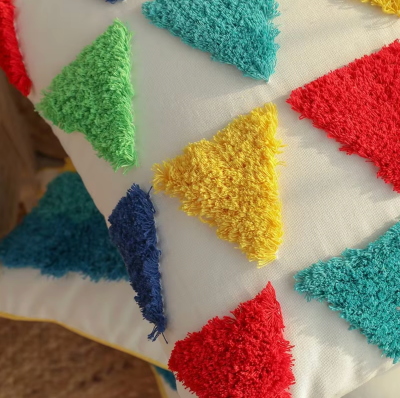 Handmade Rainbow Cushion Cover - Just Kidding Store