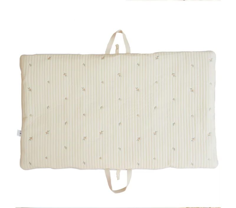 Embroidered Quilted Nap Mat